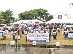 March for Israel in Samoa