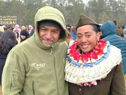 Marion Meana’i Ma Wong and father