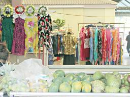 Products for sale at the Fagatogo Market Place