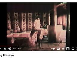Screenshot from You Tube video of KZVK film for the 1970s