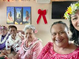 Some Medicaid staff members and Sandra King Young