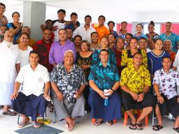 Piula visitors that were hosted by the Malaeloa Methodist Church Congregation