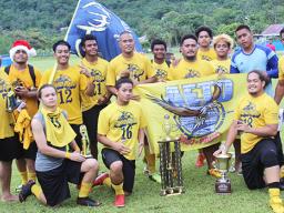 The Pago Youth men’s team