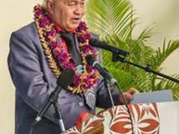 Minister of Education Seu'ula Ioane Tua'a