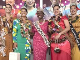 Miss Pacific Islands and several of the contestants