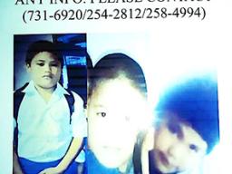 A look at the poster that was posted around the territory when Tiama went missing. He was found Monday morning, safe and unharmed.  [Courtesy photo]
