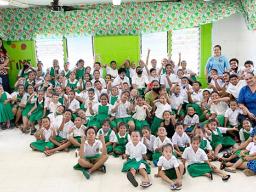 Mt. Alava Elementary school students