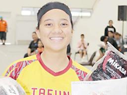 MVP Liualevaiosina Chloe-Marie Le’iato.