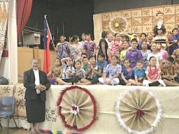 Samoan bilingual unit with Kalapu Masoe