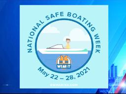 Safe Boating Week graphic