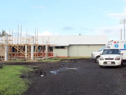 EMS Western Dist. station under construction