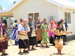 New Tonga home for volcano victims