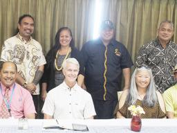 Department of Health and the LBJ personnel together with members of the Architectural firm Hawaii Limited 