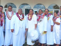 Newly graduated and sworn-in church ministers of the CCCAS
