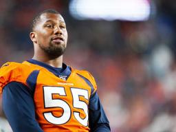 Denver Broncos outside linebacker Bradley Chubb 
