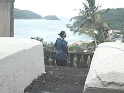 Salaivai Seiuli Elinor McMoore-Lutu at her home