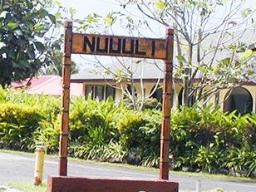 Nu'uuli Village Sign.