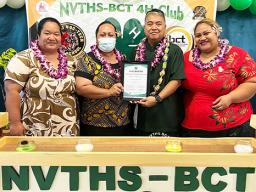  Toepo Leiataua, Dr. Valasi Apulu and  Kenneth Jagon, and Elenoa Taisali