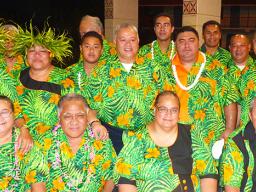Delegates, including church ministers, representing parishes in New Zealand