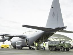 New Zealand Defence Force airplane