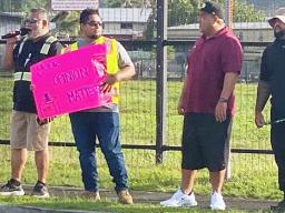 four ment at get out the vote wave