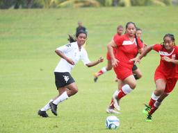 Olivia Vaiomounga of American Samoa defends
