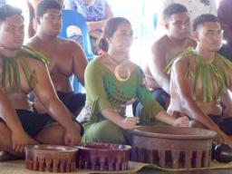 ASCC students performing the ava ceremony