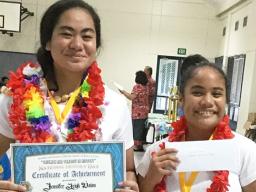 Jennifer Vaiau and Petaniafou Sagaga