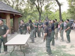 Samoan and Hawaiian firefighters