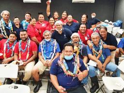 Fathers in the StarKist packing room