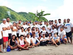 Paepaeulupoo crew 2019 from Aua village