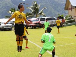 Gabriel Taumua of Pago Youth A 