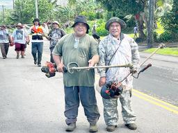 members of Leone LDS ward