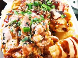 Poke nachos from Poke On Da Run