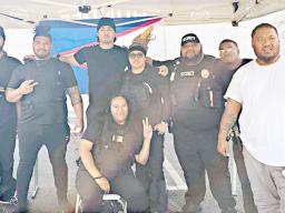 a few Poly Guard staffers