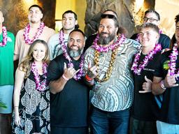 Polynesian Football Hall of Fame Enshrinement ceremony 