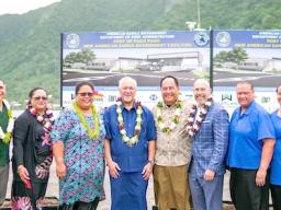 attendees at the groundbreaking ceremony