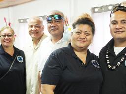 Some of the Port Administration staff,