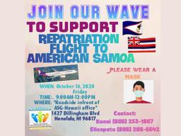 Poster from group's Facebook page