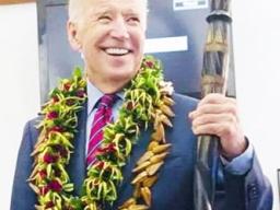 President Joe Biden (who was Vice President at the time) 