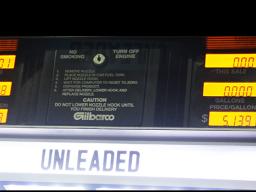 Gas price at the pump $5.13