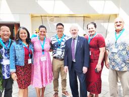Some of the national, regional and local participants