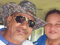 Sooau Vaa Brown and his wife Maylynn Brown 