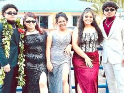 dressed for the prom