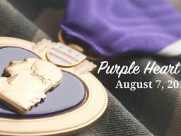 Graphic of Purple Heart medal 