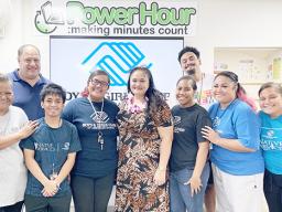 Reid Foundation presentation at Boys & Girls club
