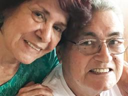 Rene Lawrence Frank Clemens (right) — with his wife of 54-years Esperanza “Nenita” Clemens (left).