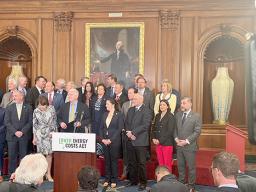 Congresswoman Uifa’atali Amata along with other House members