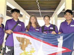 Coach Paula and our American Samoa Rowing Association youth rowers