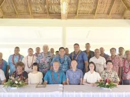 Community leaders from the Safata District 